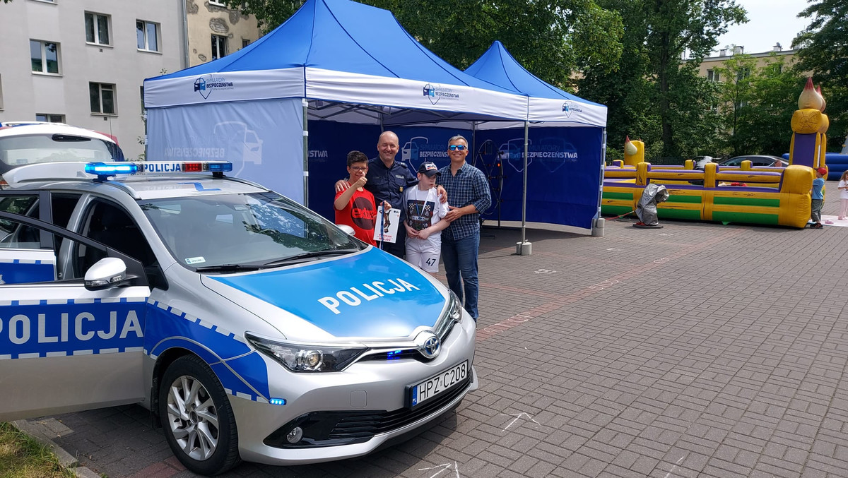 Śródmiejscy policjanci wzięli udział w pikniku Aktualności KRP I