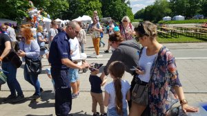 Piknik na rzecz bezpieczeństwa dzieci i młodzieży