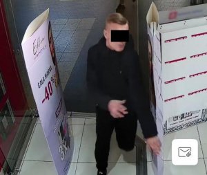 Mężczyzna podejrzany o kradzieże sklepowe