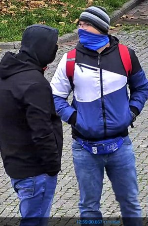 Wizerunki osób podejrzewanych o naruszenia prawa na terenie Śródmieścia w Warszawie w dniu 11 listopada