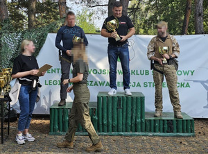 Puchar Szefa CBA w rękach strzeleckiej Reprezentacji Polskiej Policji