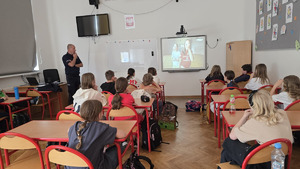 Zajęcia z dziećmi o bezpieczeństwie