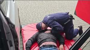 Szkolenie policjantów z zakresu taktyk i technik interwencji