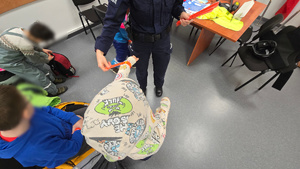 Wspólne działania śródmiejskiej Policji z KPP Metro na rzecz bezpieczeństwa najmłodszych