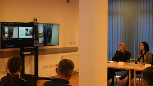 Odprawa roczna w Komendzie Rejonowej Policji Warszawa I