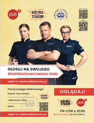 Plakat #SUPERDZIELNICY 2026
