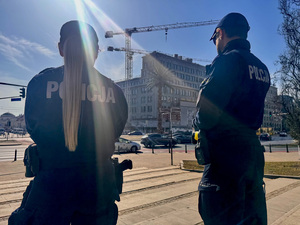 Śródmiejscy policjanci dbają o niechronionych uczestników ruchu drogowego