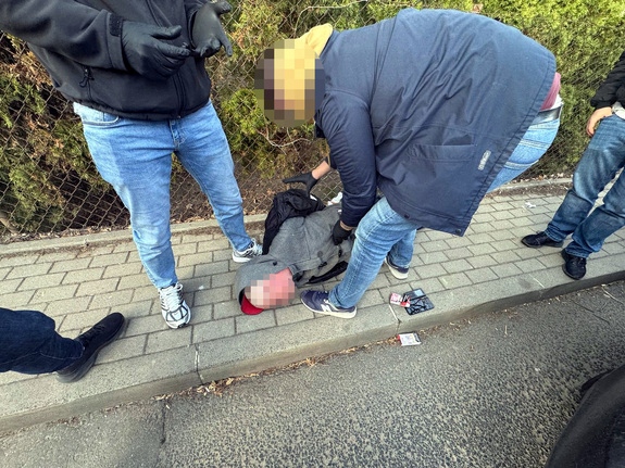 "Odbierak" zatrzymany na gorącym uczynku