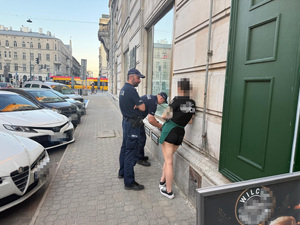 Sprzedaż alkoholu pod kontrolą - działania śródmiejskich policjantów