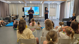 O bezpieczeństwie podczas wakacji w Ognisku „Starówka”