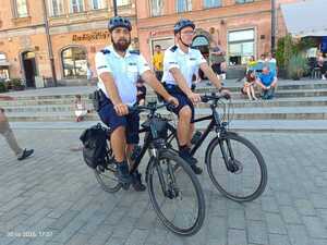 Rowerowe patrole w sercu stolicy