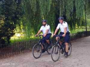 Rowerowe patrole w sercu stolicy