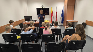 Zajęcia o bezpieczeństwie podczas wakacji