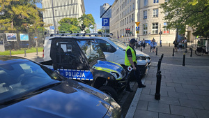 Bezpieczna droga do szkoły ze śródmiejskimi policjantami