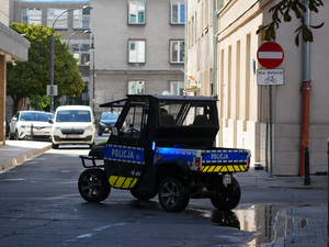 Bezpieczna droga do szkoły ze śródmiejskimi policjantami