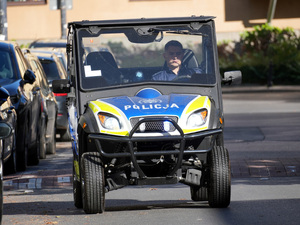 Bezpieczna droga do szkoły ze śródmiejskimi policjantami