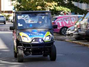 Bezpieczna droga do szkoły ze śródmiejskimi policjantami