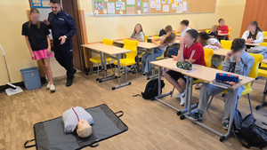 Praktyczne zajęcia ze śródmiejskimi policjantami