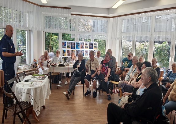 Zajęcia profilaktyczne z seniorami